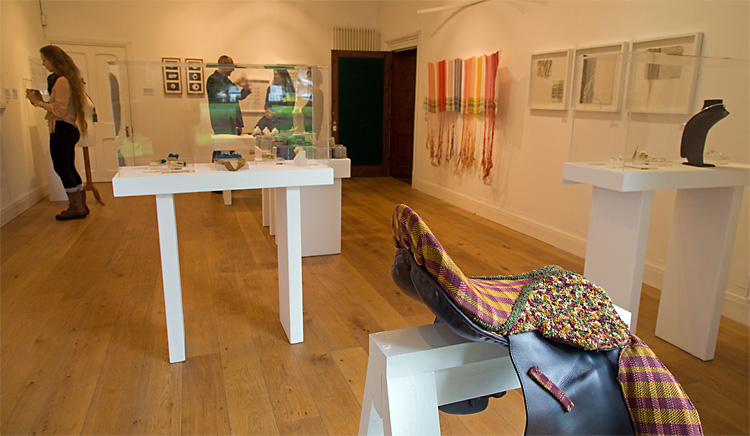 Portal at Llantarnam Grange with Danielle Davies' saddle in the foreground