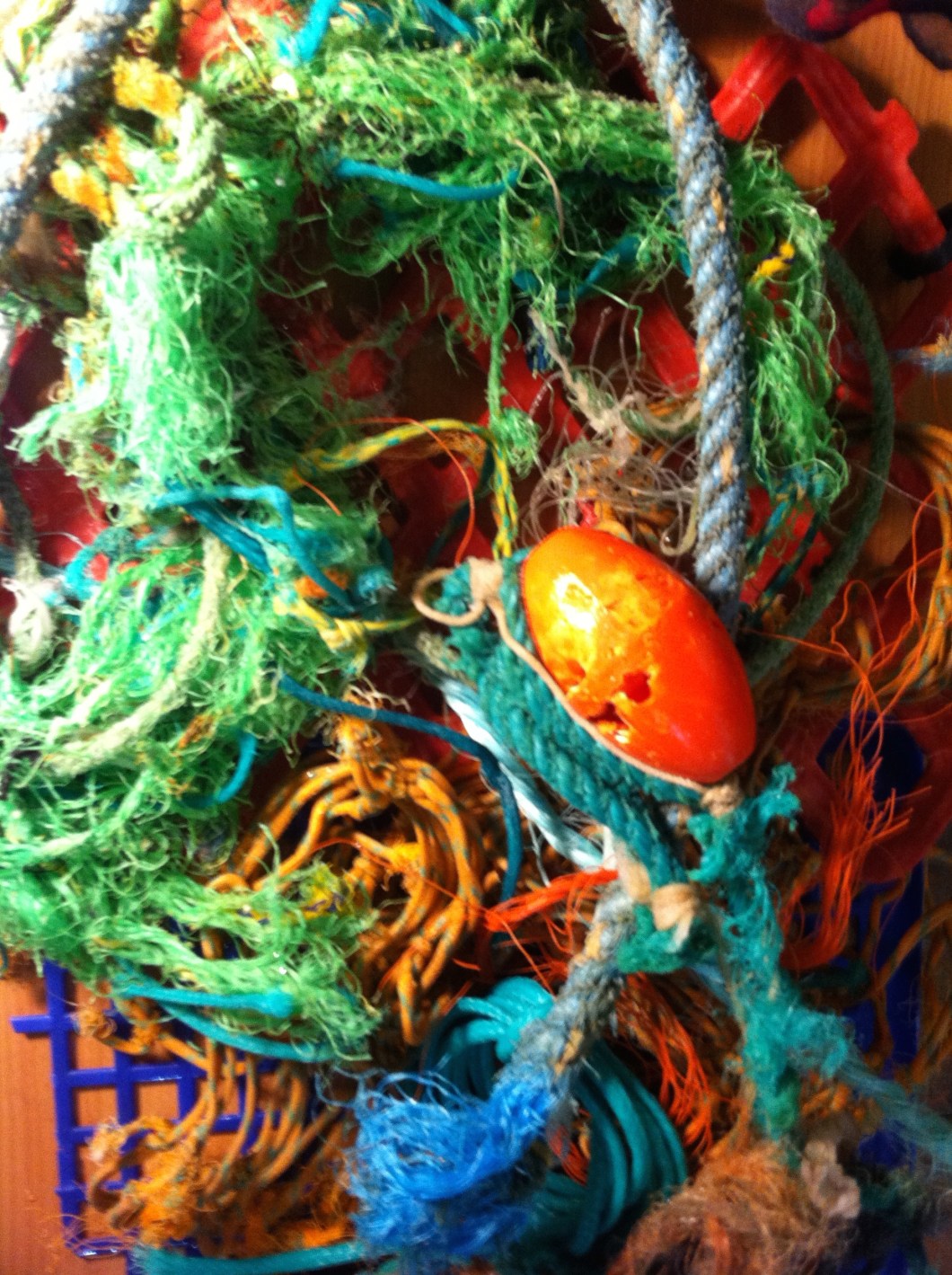 Beach plastics found in Cornwall