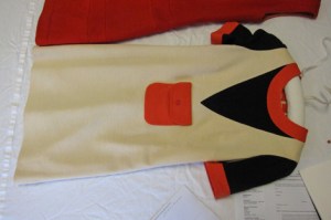 BATMC I.09.879 Mary Quant, 1966, knitted wool. Back view.