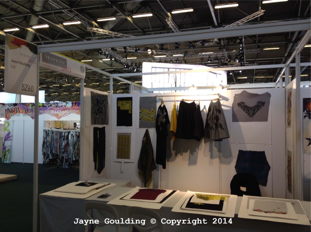 Exhibiting at Premiere Vision Paris, September 2015