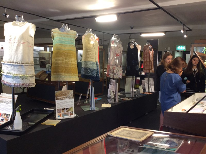 Catwalk of shift dresses