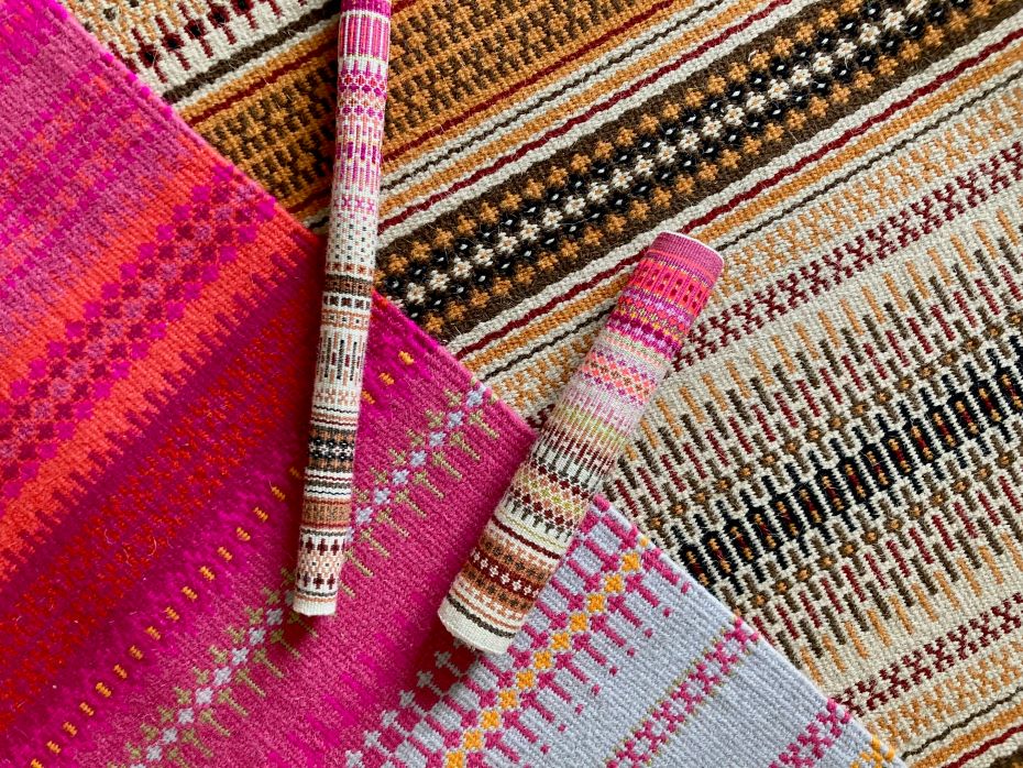 Something I never expected to see on my loom – seam