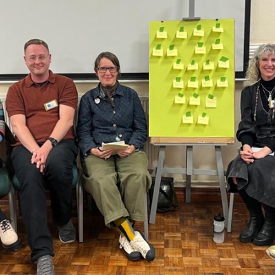 A brilliant day talking about textiles, sustainability and collaboration